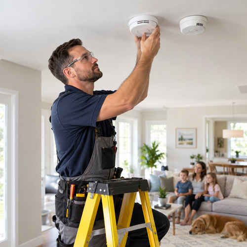 Smoke & Carbon Monoxide Detector Installation