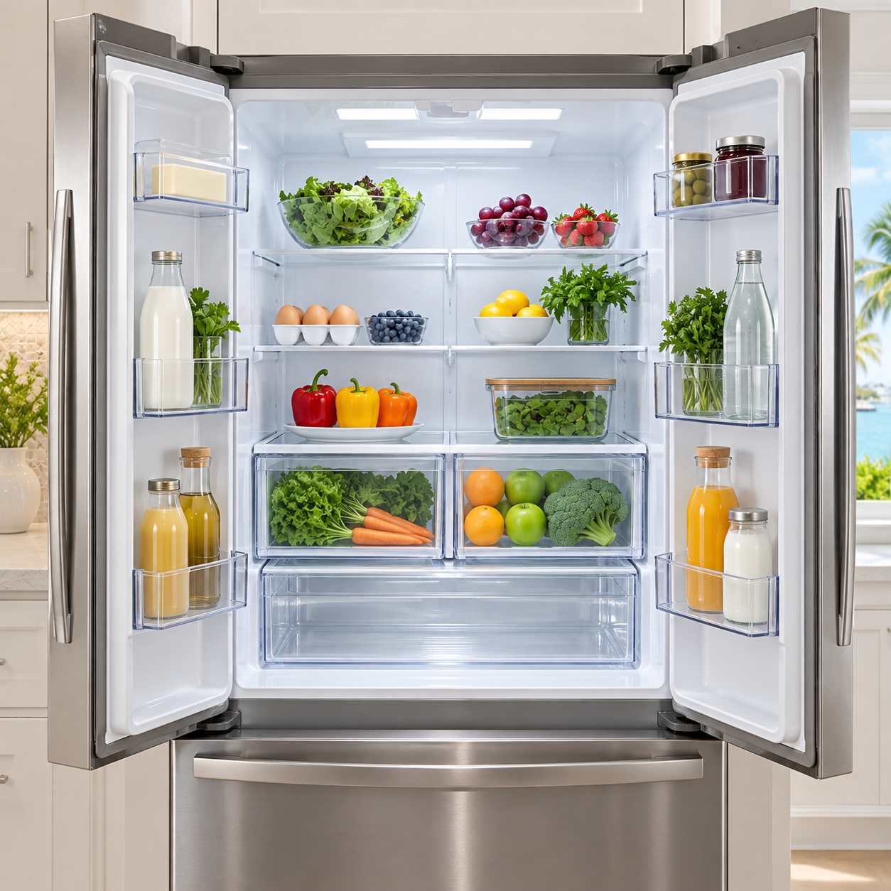 Inside Refrigerator