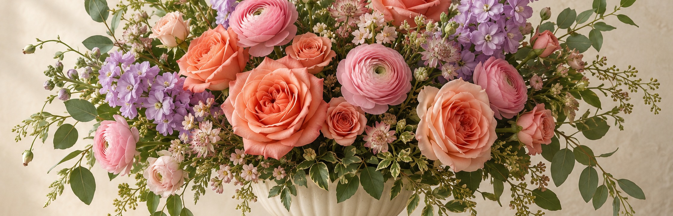 Seasonal floral design — illustrative floral photography