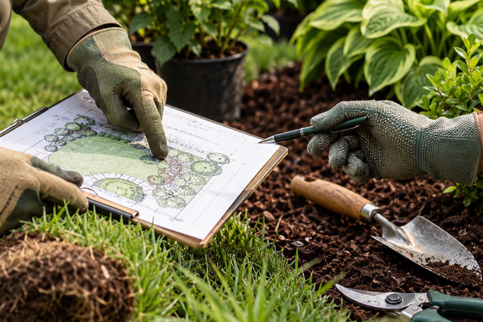 Lawn and landscape care — illustrative photograph