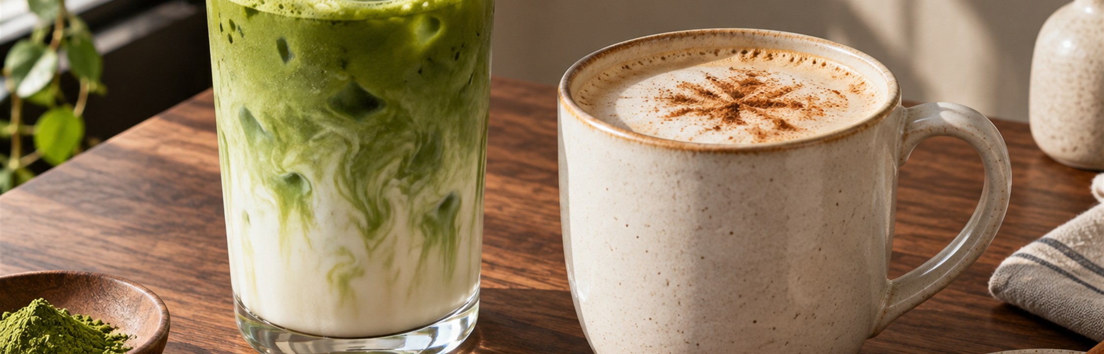 Matcha & chai — illustrative category image