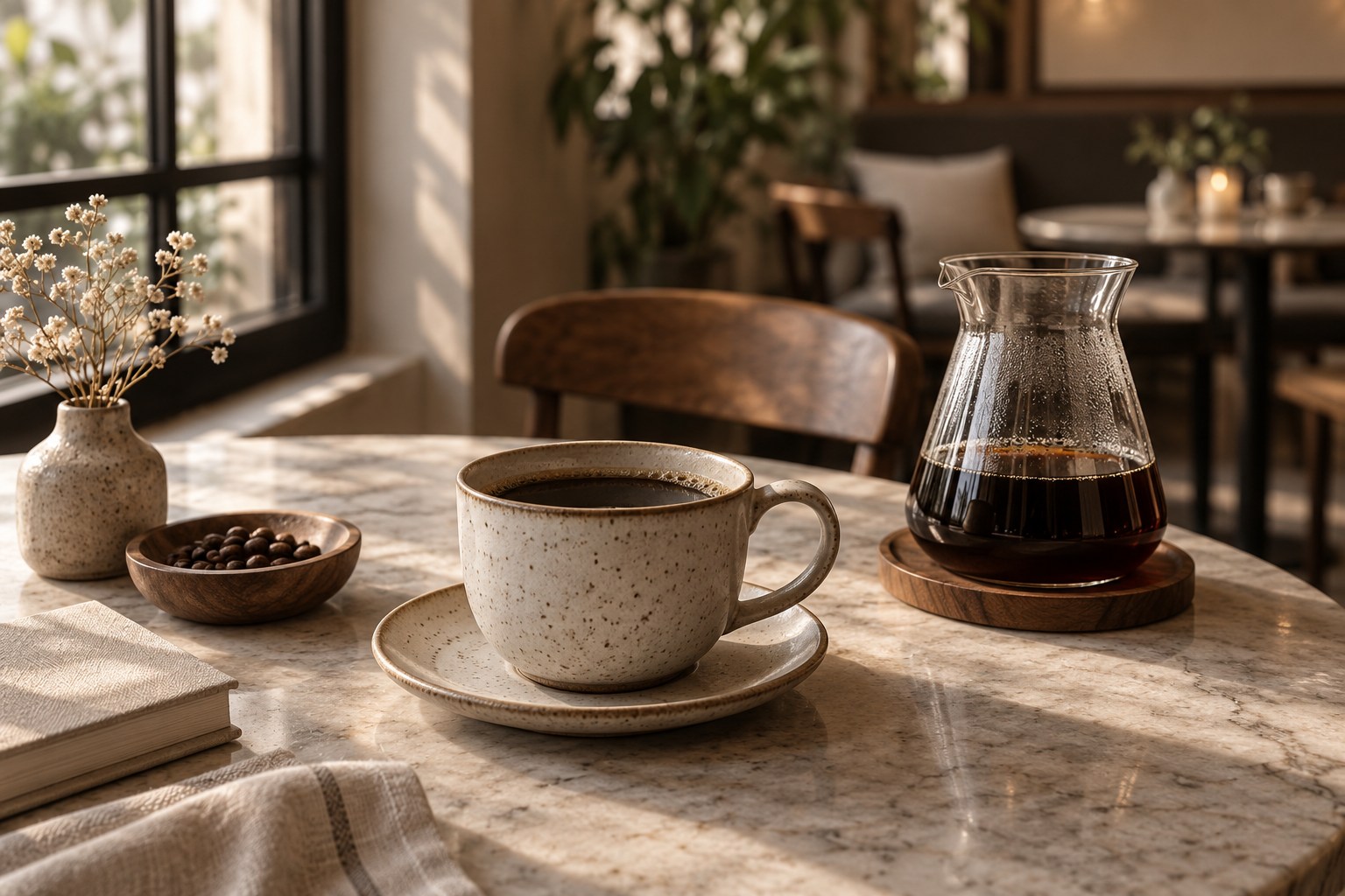 When To Choose Pour Over — illustrative café photography