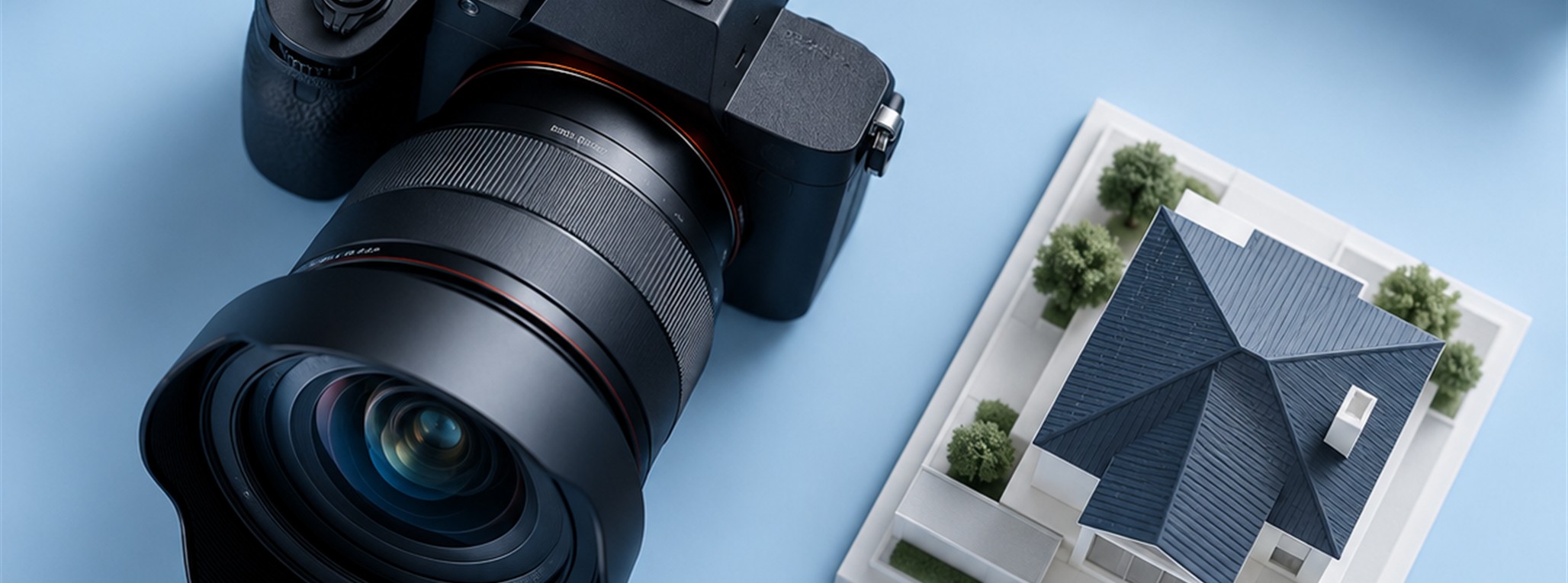 Real estate media equipment — illustrative image