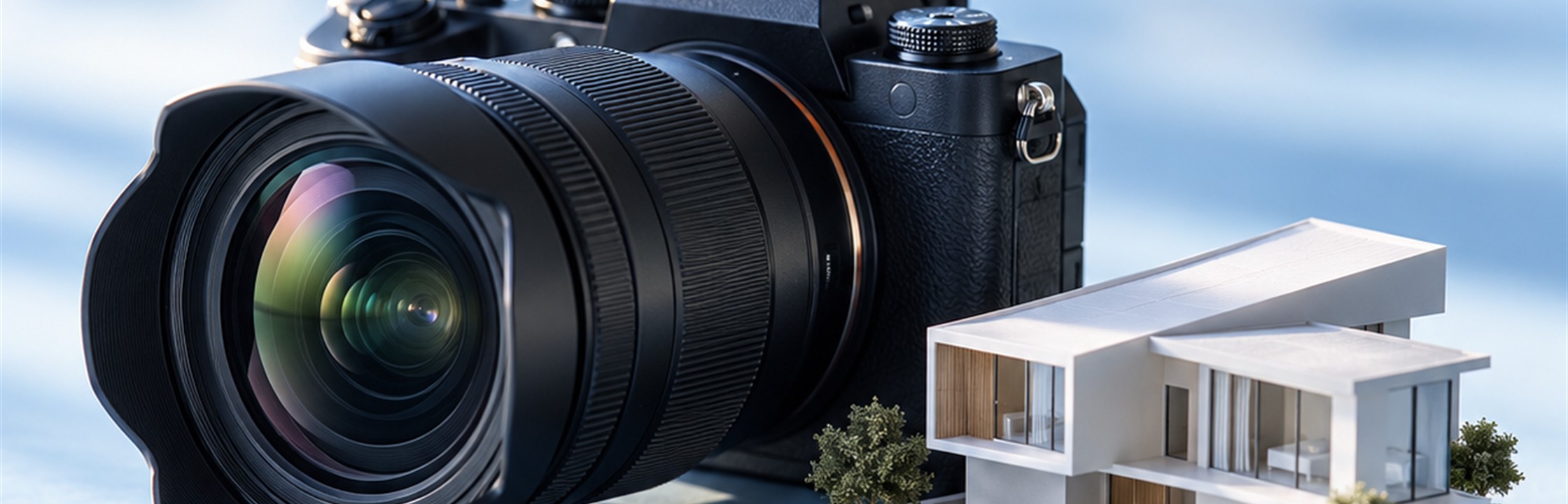 Real estate media equipment — illustrative image