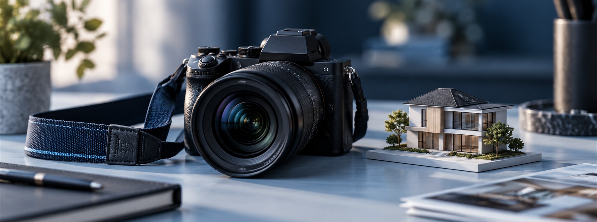 Real estate media equipment — illustrative image